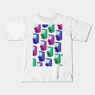 Retro arcade pattern Kids T-Shirt